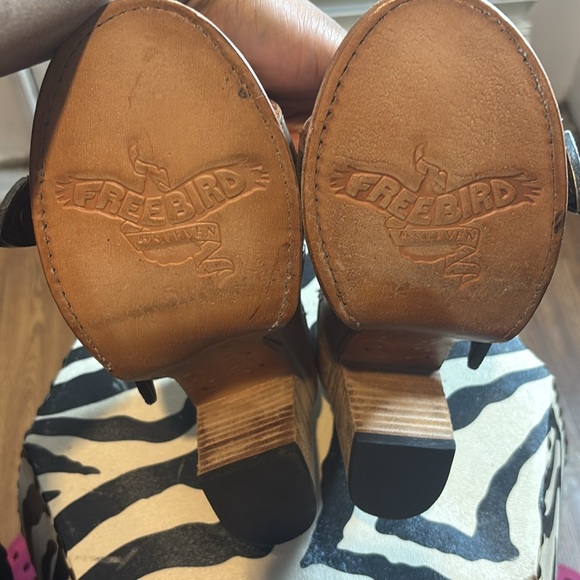 Freebird by Steven “Violet” Heel Shoes sz 9 - Picture 6 of 7